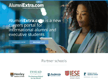 Tablet Screenshot of alumniextra.com